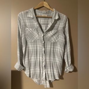 Medium Grey Thread Supply flannel